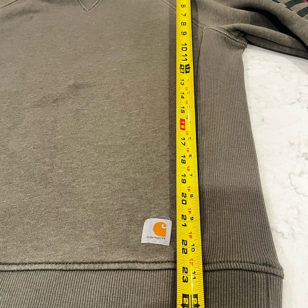 Carhartt Olive Green Sweatshirt - Picture 7 of 7